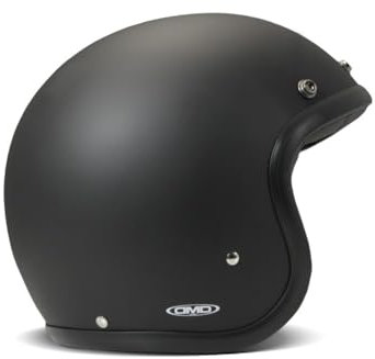 DMD 1JTS30000MB01 Motorradhelm, Schwarz matt