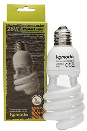 Komodo Compact Lamp Uvb 10.0 ES, 26 Watt