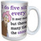 Tree-Free Greetings lm43809 komisch 'Aunty Acid Schlummerfunktion Sit Ups von der Backland Studio Keramik Tasse, 15-Ounce