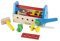 Melissa & Doug Werkzeugset, 3-teilig, ab 3 Jahren, mit 24 Holzteilen, einschließlich Werkzeug, Nägel, Schrauben, Muttern und Bolzen