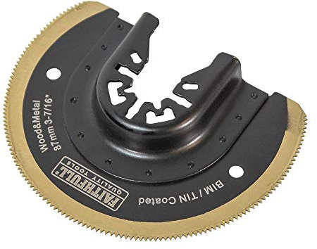 Multi-Functional Tool Bi-Metal Radial Saw TiN Coated Blade 87mm