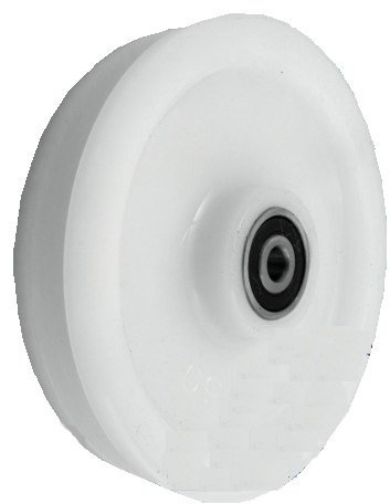 Zabi Seilrolle d= 100 mm fur Seil 14 mm Kunststoffprofilrollen Nylon mit Lagerung (Kugellager)