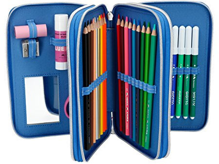 TOPModel 8722.002 - Federtasche, 3-fach, mehrfarbig