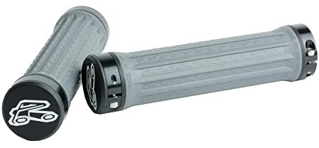 Renthal MTB-Griffe Traction Lock-On Grau Gr. 133 mm