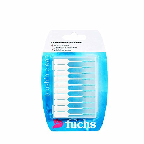 Fuchs Brush & Clean Interdentalbürsten Doppelpack (2x 20 Stück)