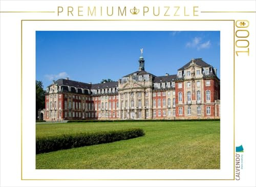 CALVENDO Puzzle Schloss Münster (LU) | 1000 Teile Lege-Größe 64 x 48 cm Foto-Puzzle für glückliche Stunden