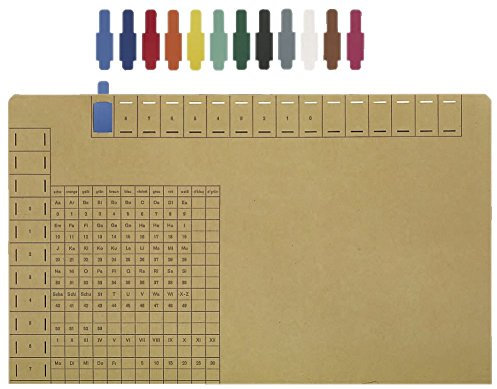 LEITZ Stecksignal, aus Hartfolie, (B)12 x (H)40 mm, violett