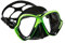 Mares Erwachsene X-Vision Tauchmaske, Lime/Black, One Size