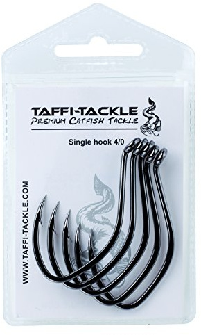 Taffi Tackle Wallerhaken Single Hook 4/0