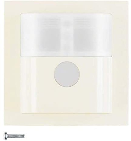 Detector de movimiento RF confort quicklink 1,1 m, berker.Net, para series berker S.1/ B.3/ B.7 de hager, blanco brillo