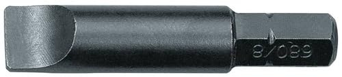 GEDORE 6538020 680 7 S-010 Schraubendreherbit 1/4', Vorteilspack 10-TLG, Schlitz 7 mm, Teilig