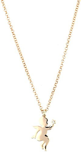 ESPRIT - Kette Angel Star Rosé, Silber, Zirkonia, Stern, 925 Sterling Silber, Frauen, Erwachsene Frauen, Klassisch, NECKLACE
