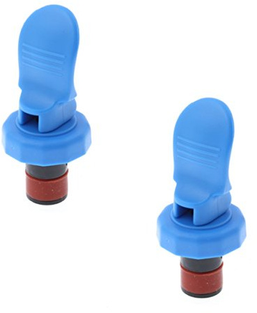 Flaschenverschluss blau 2er Set