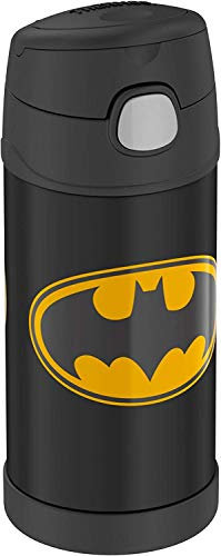 Thermos F4014BM6 Funtainer Botella de 340 ml, Batman, acero inoxidable
