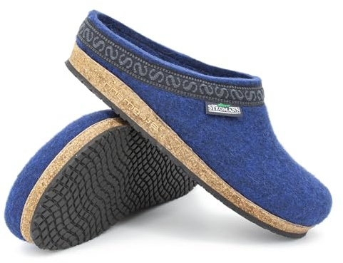 Stegmann Filzclog 108 aus 100% edler Merino-Wolle für Damen & Herren | Hochwertiger Filz-Hausschuh - Made in Tirol