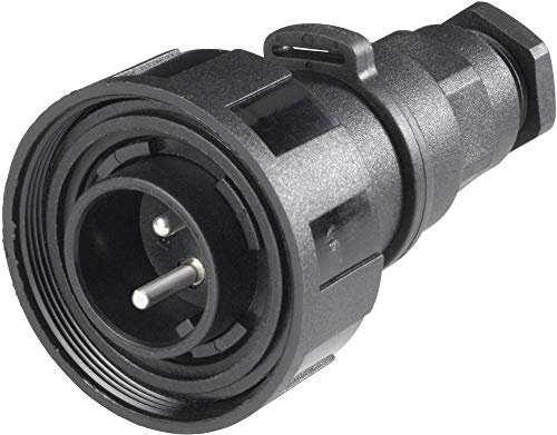 Circular Connector, Buccaneer Standard Series, Cable Mount Plug, 3 Contacts, Screw Pin