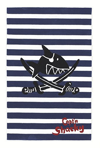 Capt´n Sharky Kinderteppich, Blau