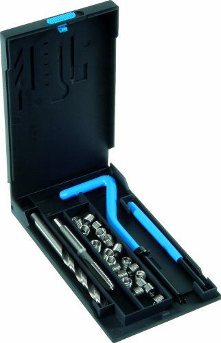V-COIL Gewinde Reparatur Set M12 x 1,25 | Gewinde Reparatursatz | V-Coil Kit | Gewinde-Reparatur von beschädigten oder abgenutzten Gewinden | Mit Kunststoff-Kassette