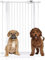Bettacare Kinder- und Haustiergitter, 75 cm – 83 cm, weiß, extra hohes Tor 104 cm in der Höhe, druckmontierbares Treppengitter, Babygitter und geeignet für Hundegitter oder Haustierbarriere, einfache
