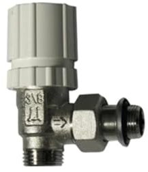 Thermostatisches Eckventil für Heizkörper Anschluss M 3/8
