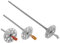 Dämmstoffhalter 8 x 100mm (200 Stk.) Dämmstoffdübel mit Stahlnagel, gelocht Tellerdübel für WDVS, VWS, EPS