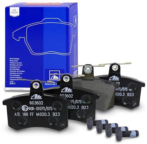 ATE 13.0460-3602.2 Bremsbelagsatz, Scheibenbremse | Kompatibel mit: AUDI 100 C3 Avant, 100 C3 Stufenheck, 100 C4 Avant, 100 C4 Stufenheck, 200 C2 Stufenheck, 200 C3 Avant