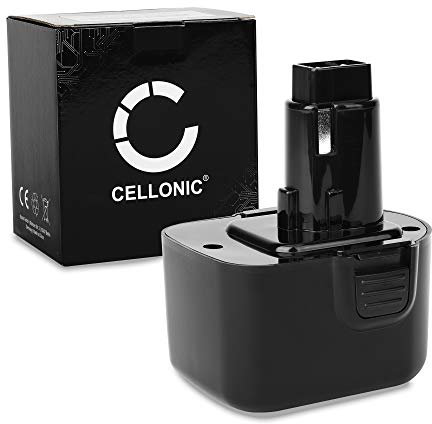 CELLONIC 12V Battery Compatible with Dewalt DC740, DC740F2, DC740K2, DC740KA, DC740KN, DW907, Dewalt DE9071, DE9074 3Ah