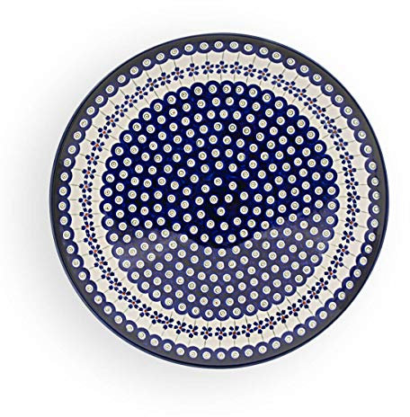 Bunzlauer Assiette plate à pizza/gâteau Motif 166a Ø 33 cm