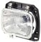 HELLA 1AE 003 427-151 Halogen-Scheinwerfereinsatz, Hauptscheinwerfer - 24/12V - rechteckig - Referenzzahl: 17.5 - Einbau - Lichtscheibenfarbe: glasklar - Stecker: Flachstecker - links - Menge: 1