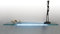 HEITRONIC Glaskantenbeleuchtung LED Konsole TOP SET, Länge 365mm, 9 LED (ww)