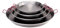 De Buyer - 5026.50 - Paella-pfanne viva españa mit 2 roten griffen, aus stahl - 14 portionen