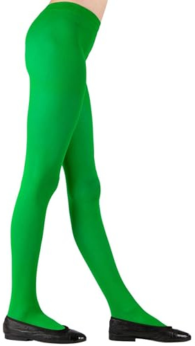 W WIDMANN MILANO Party Fashion - Kinder-Strumpfhose | 40 DEN, einfarbig, für Karneval, Mottoparty oder Alltag