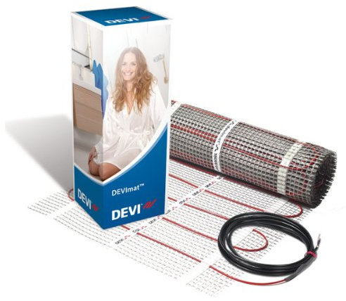 Devi Fußbodenheizung Matte 10.0 M2 150 W pro Meter – Matte nur – keine Thermostat oder Kit