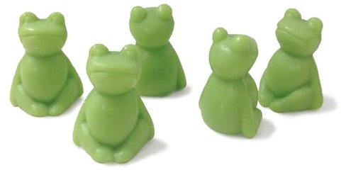 5 x Seife Frosch Grün Apfel (Grenouille Vert Pomme) Kinderseife Tierseife Motivseife 5x25g