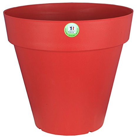 Riviera Pots de fleurs Soleilla Rond Rouge 59 x 59 x 54 cm 83 ml 416056