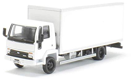 Oxford Diecast 1:76 Ford Cargo Box Van White Collectable Diecast Model 76FCG002