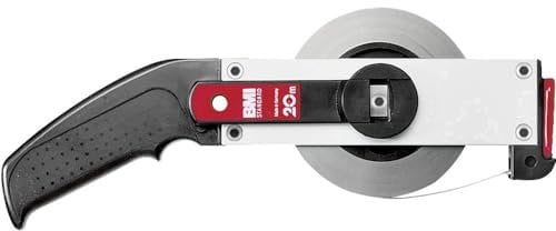 BMI 515024030A Pontarit Acier-Mètre ruban, Multicolore, 30-A 30m