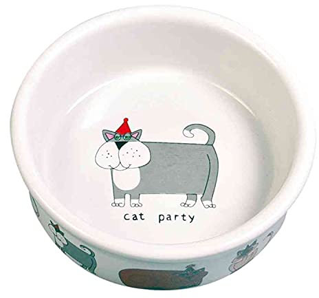 Trixie Ceramic Bowls for Cats - Assorted Colors