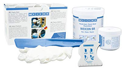 WEICON BR Epoxidharz Plastik-Stahl 500 g bronze | Reparatur von Bronzeteilen