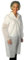 Food Safety Direct Disposable Lab Coat/Visitors Coat (Large) White
