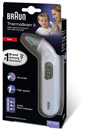 BRAUN THERMOSCAN 3 Infrarot-Ohrthermometer 1 St