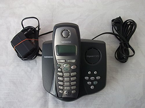 Siemens Gigaset C325 graphit, schnurlos Telefon DECT