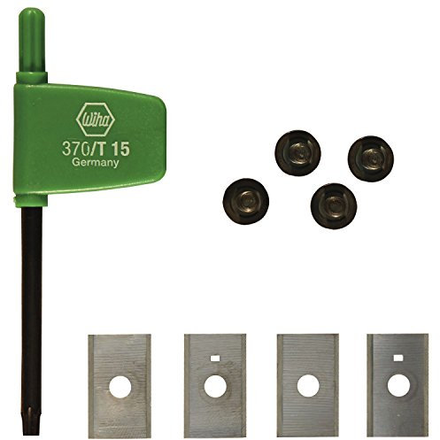 FESTOOL Ersatzwendeplatten zu Nutfräser 20 x 12 x 1,5 mm, Inhalt 4 Stück,491392