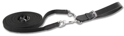 STAR WALDHAUSEN Gurtband- Schlaufzügel, mit Karabiner, schwarz