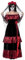 Smiffys Kostüm Tag der Toten Braut, mit Kleid und Rosenschleier