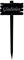 Bütic GmbH Acrylglas Pflanzschilder Holzbrettoptik schwarz - Gartenstecker, Kräuterschilder, Pflanzenstecker - Auswahl + Wunschname, Pflanzenname:Gladiolen