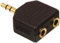 3.5mm Jack Plug to 2 x 3.5mm Socket Audio Adapter Stereo Headphone Splitter