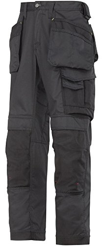 Snickers 32110404062 Size 62 CoolTwill Craftsmen Trousers - Black