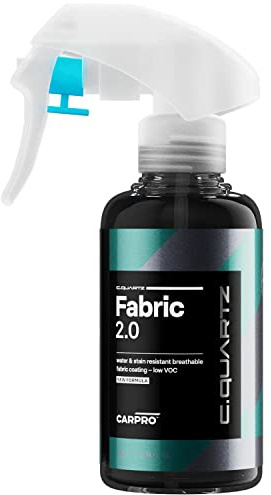 CarPro C.Quartz Fabric 2.0 Spray sigillante Protettivo Tessuti e Capote Auto 100 ml