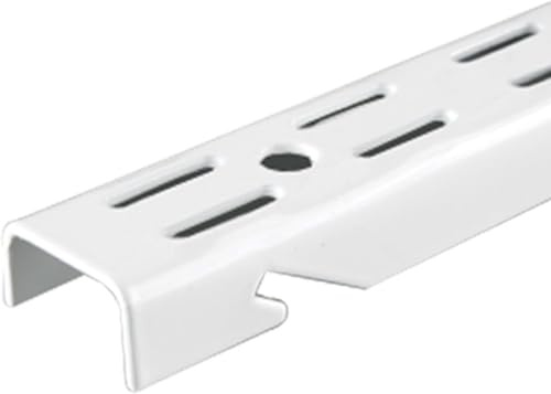 Knape & Vogt John Sterling Dual-Trak 70-Inch Adjustable Wall Standard #0120-70WT